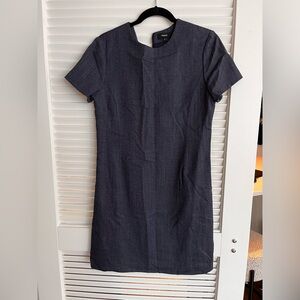 Theory Navy Blue Mini Dress